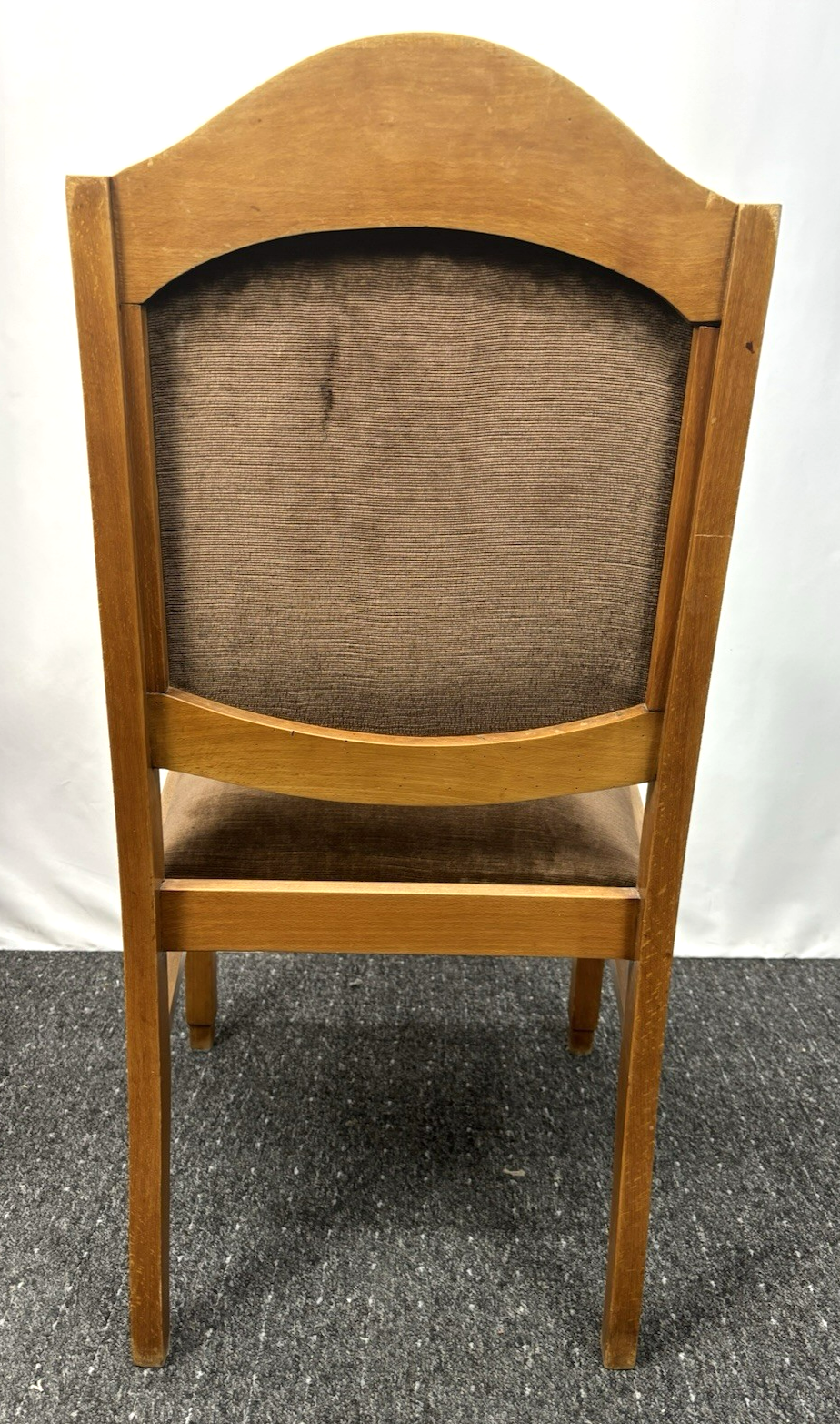 1 von 2 Armlehnstuhl Büro Esszimmer Art Deco Vintage Massivholz 