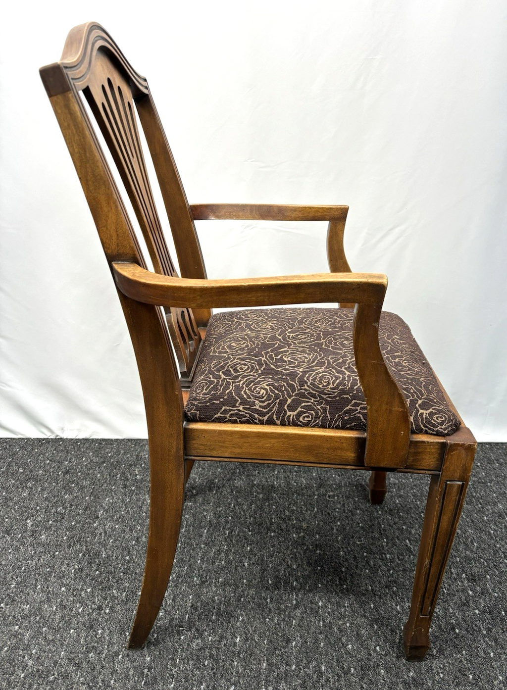 Esszimmer Armlehnstuhl Holz Art Deco Vintage Antik