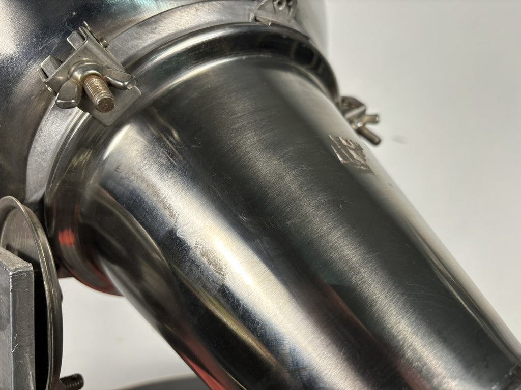 Suchscheinwerfer Alu/Edelstahl Schifffahrt Vintage Bauhaus Sanshin Senaku Dengli