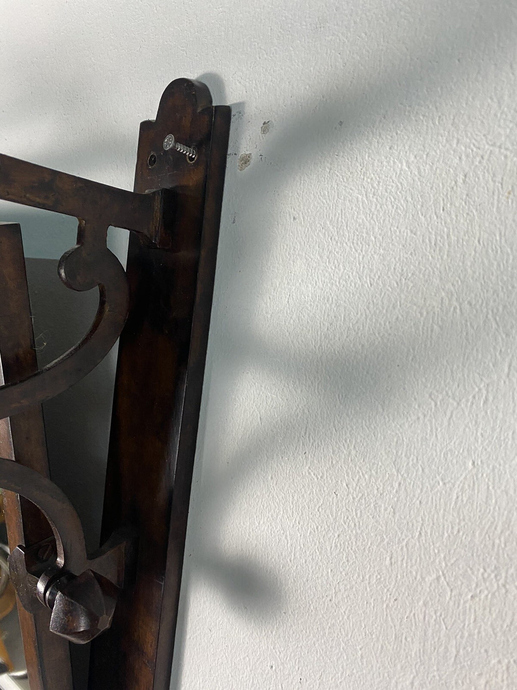 Wandgarderobe Stahlrohr Spiegel Bauhaus ArtDeco Jugendstil bronze - Wesel Antik Kunst Vintage