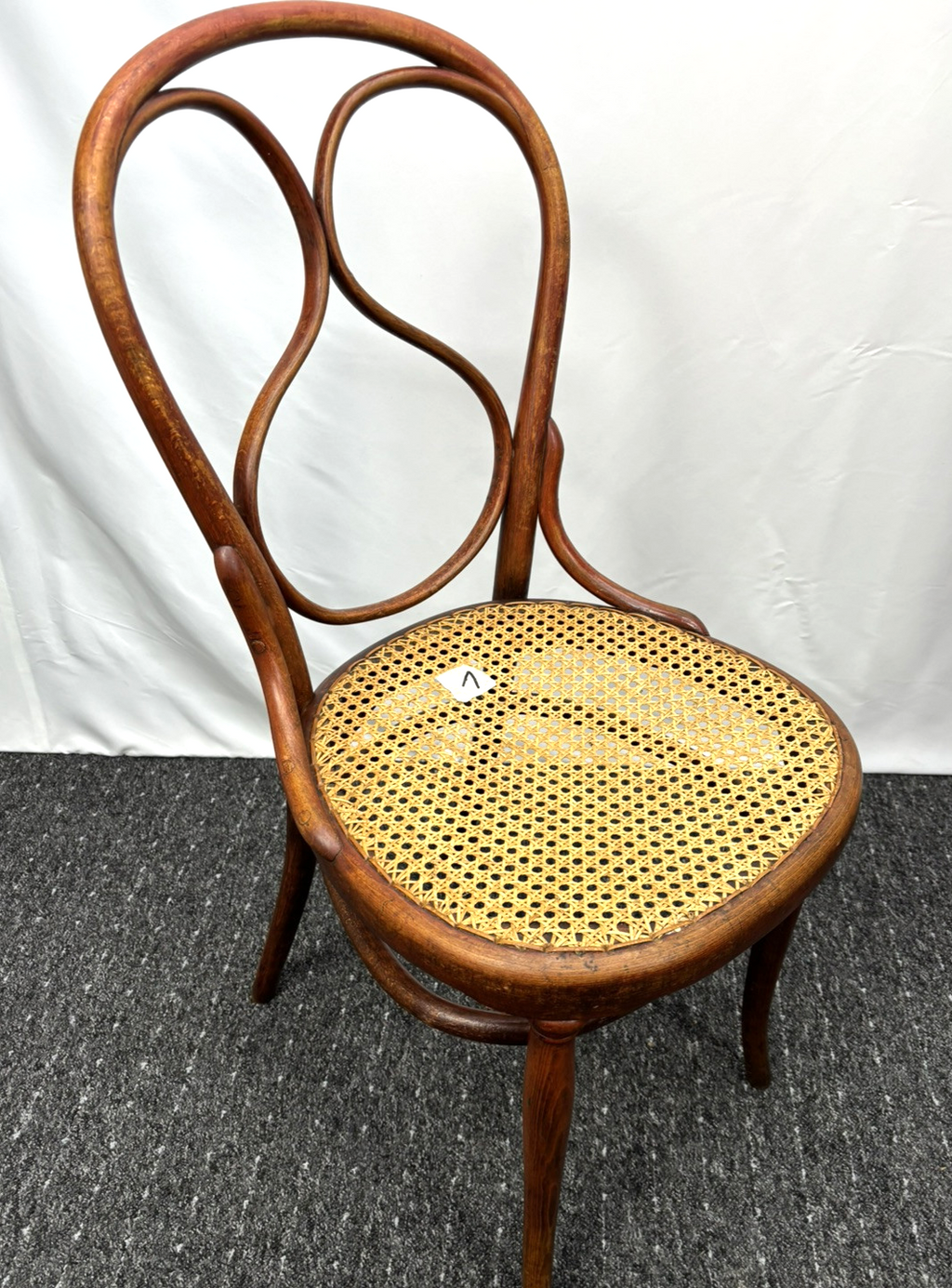 1 von 2 ORIGINAL THONET Nr. 1 ab 1850 Kaffeehausstuhl Sammlung Museum  Antik