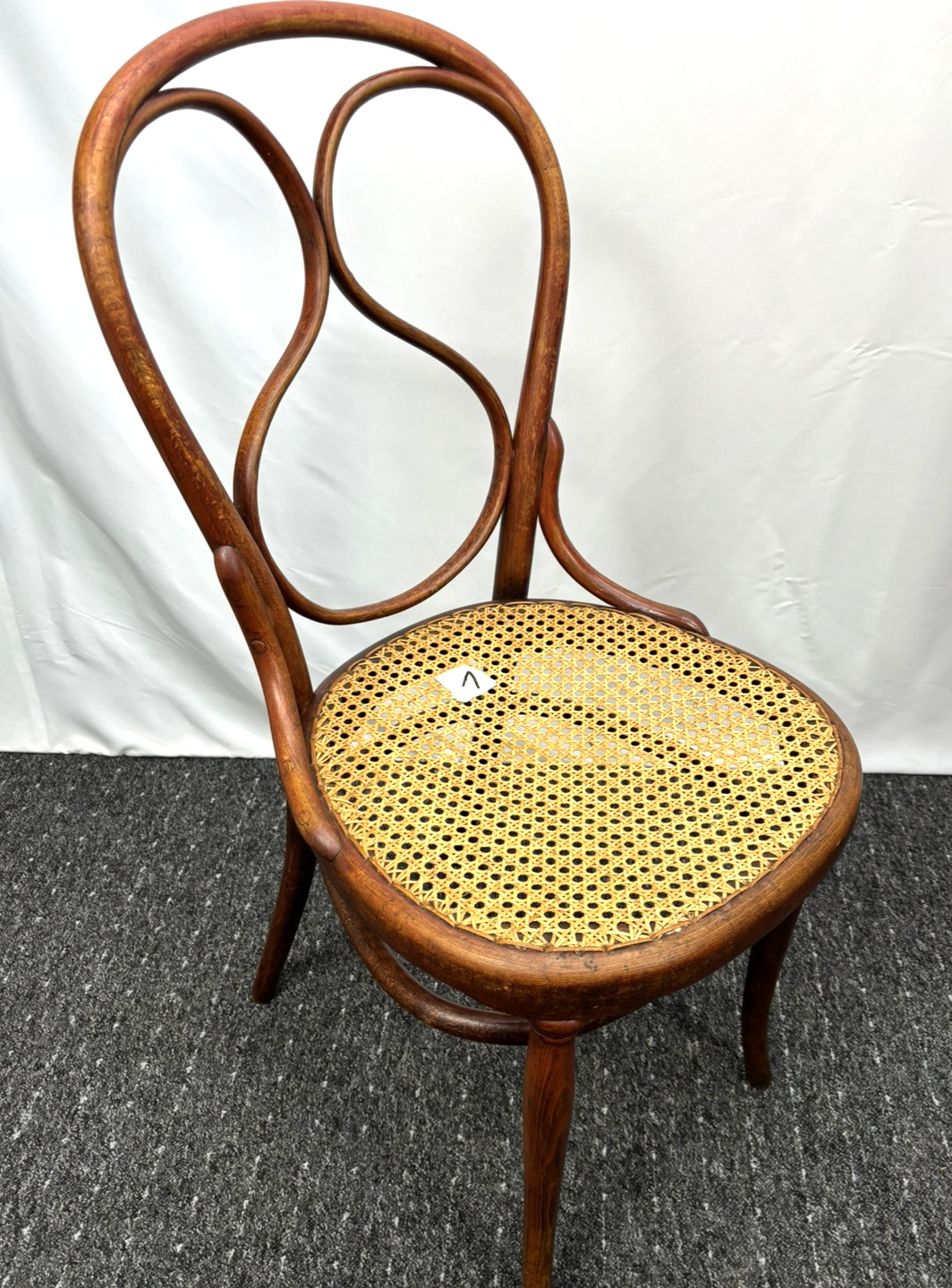 1 von 2 ORIGINAL THONET Nr. 1 ab 1850 Kaffeehausstuhl Sammlung Museum  Antik