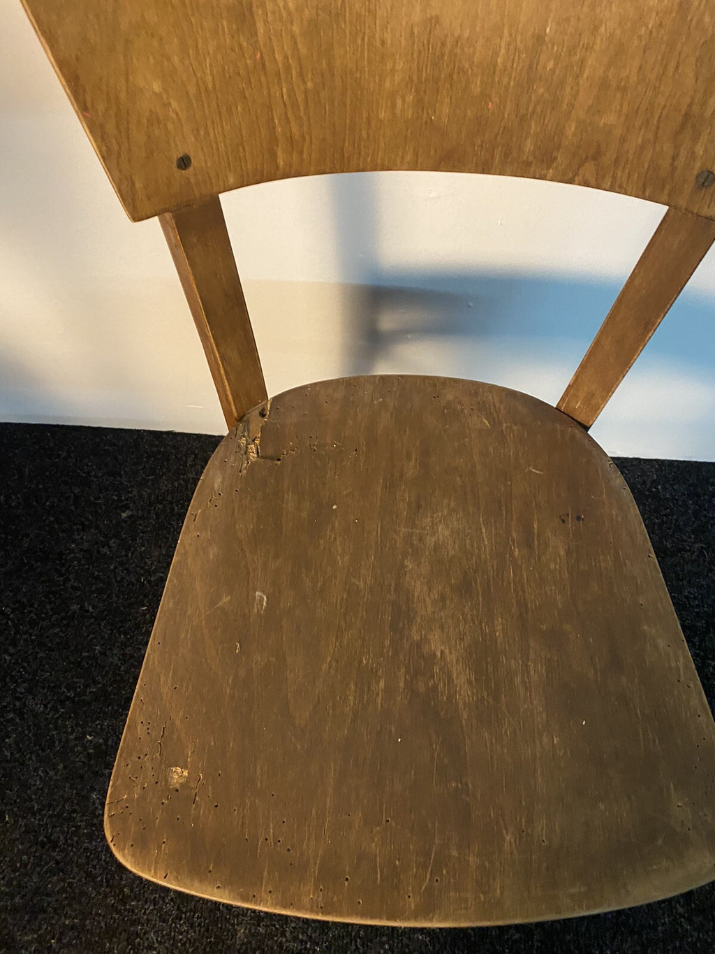 1 von 2 Original Thonet Kaffeehaus Frankfurter Stuhl Bauhaus beschädigt