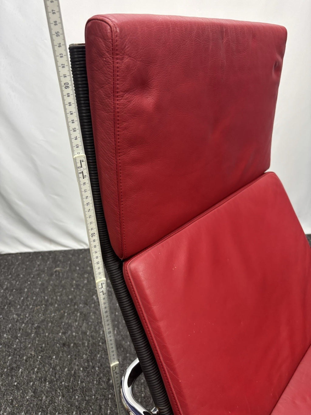 Freischwinger-Sessel Stahlrohrmöbel nach Entwurf Adolf Lorenz Art Deco Bauhaus