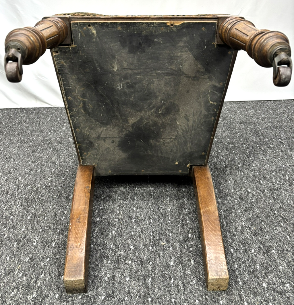 6er Stuhlset Esszimmer Antik Barock Art Deco Massivholz Schnitzarbeiten rollbar