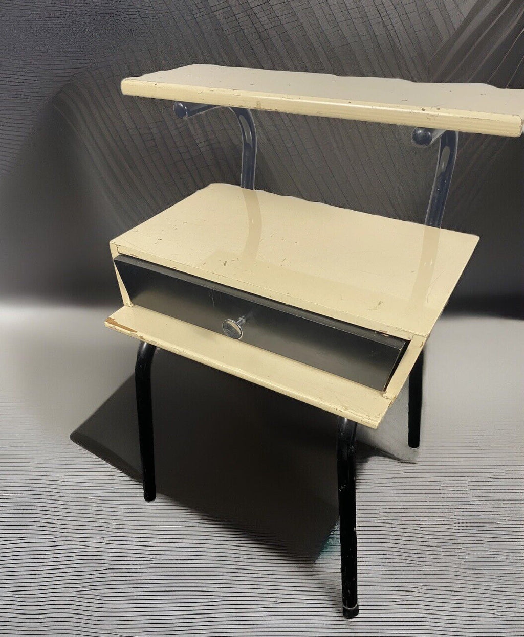 Nachttisch Stahlrohrmöbel Bauhaus Schublade Kommode