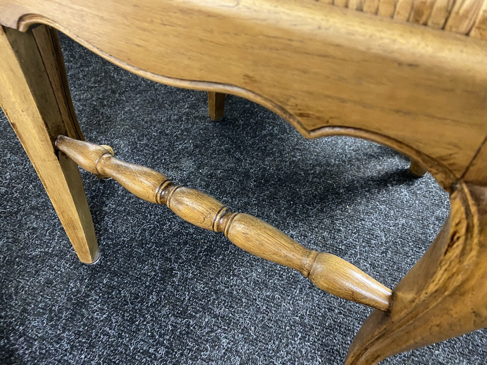 4er Stuhlset, Chippendale Stil, Esszimmer, Küche, ArtDeco, geflochtener Sitz