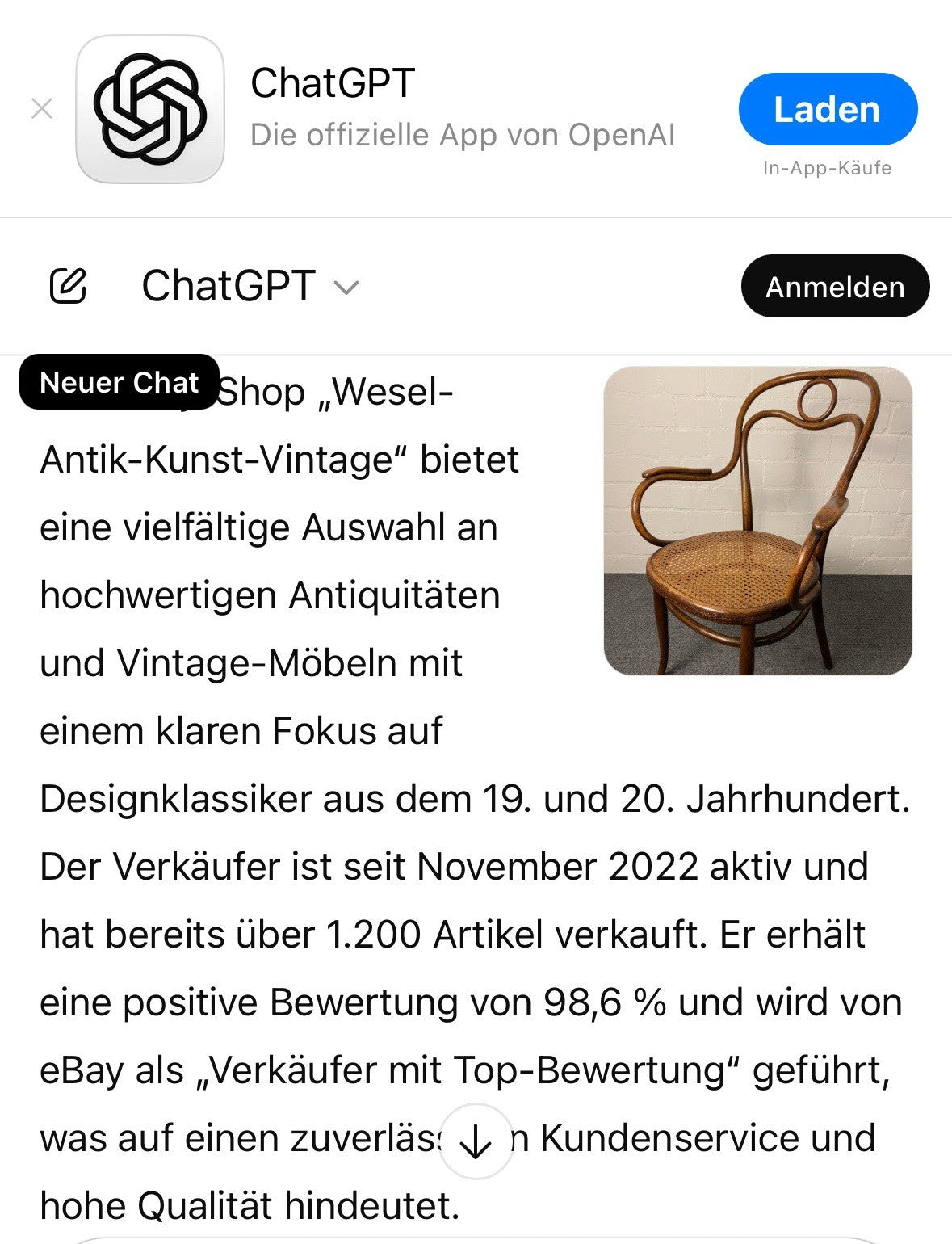 Stuhlset Art Deco Armlehnstuhl Antik Esszimmer Büro Massivholz 4 Stück