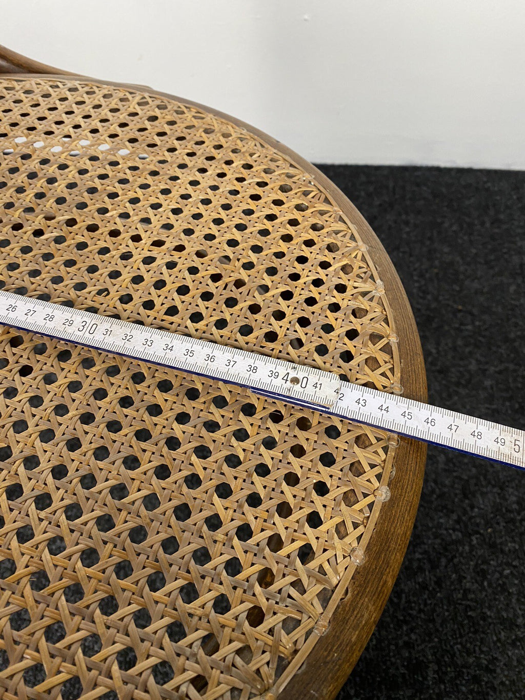 Armlehnstuhl Fischel im Thonet Stil Wiener Geflecht ArtDeco