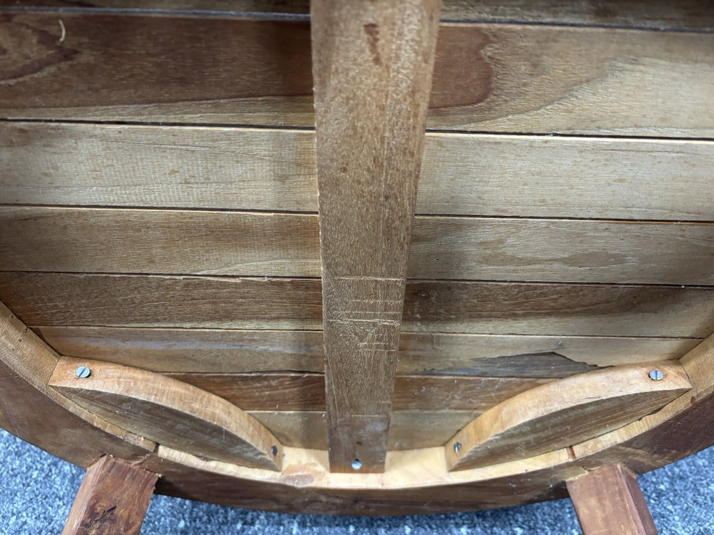 1 von 6 Massivholz Armlehnstuhl im Kolonialstil Art Deco Antik Büro Schreibtisch