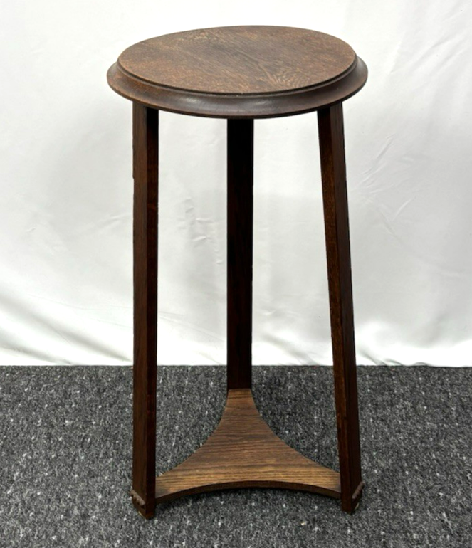 Blumentisch Blumensäule Massivholz Art Deco Antik ca. 68 cm