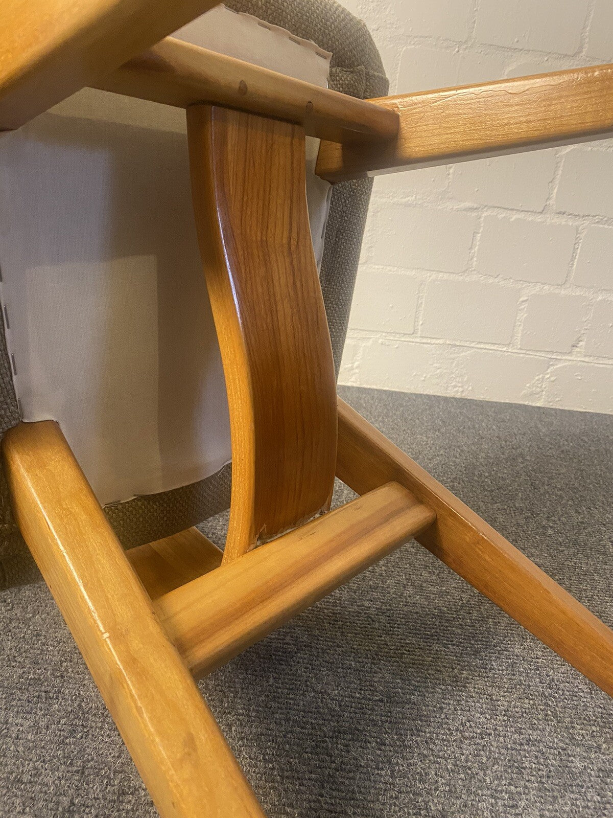 4 Esszimmerstühle  Mid-Century Stuhl  Küchenstuhl  Vintage Retro Skandinavien