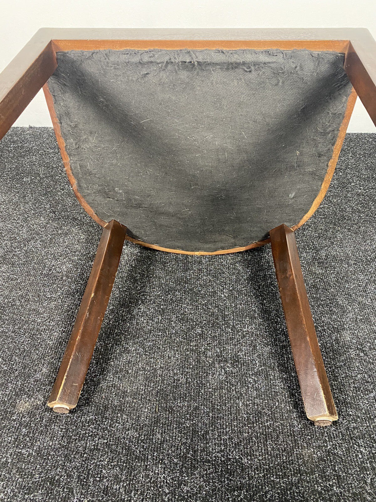 1 von 2 Hochlehnstuhl ArtDeco Leder extra breit, Büro, Esszimmer