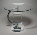 Beistelltisch Couchtisch Kokoon Design Stahlrohr Chrom Bauhaus Vintage