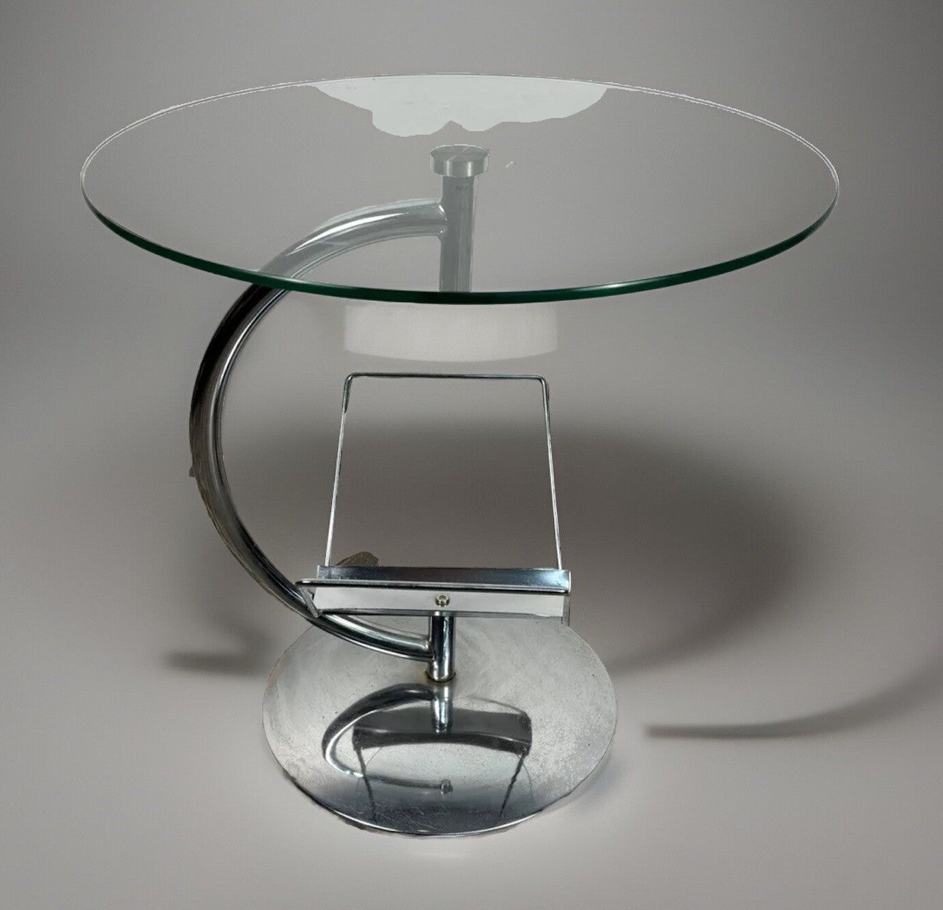 Beistelltisch Couchtisch Kokoon Design Stahlrohr Chrom Bauhaus Vintage