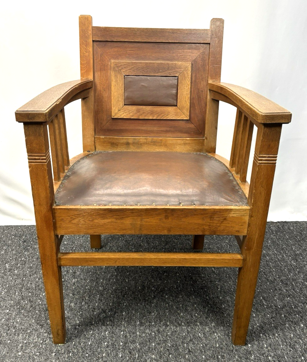 Stuhlset Art Deco Armlehnstuhl Antik Esszimmer Büro Massivholz 4 Stück