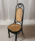 Original Mundus Thonet Salonstuhl Bauhaus ArtDeco hohe Lehne Wiener Geflecht