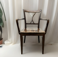 1 von 6 Holz Armlehnstuhl Vintage Stuhl Gastronomie Café Stil