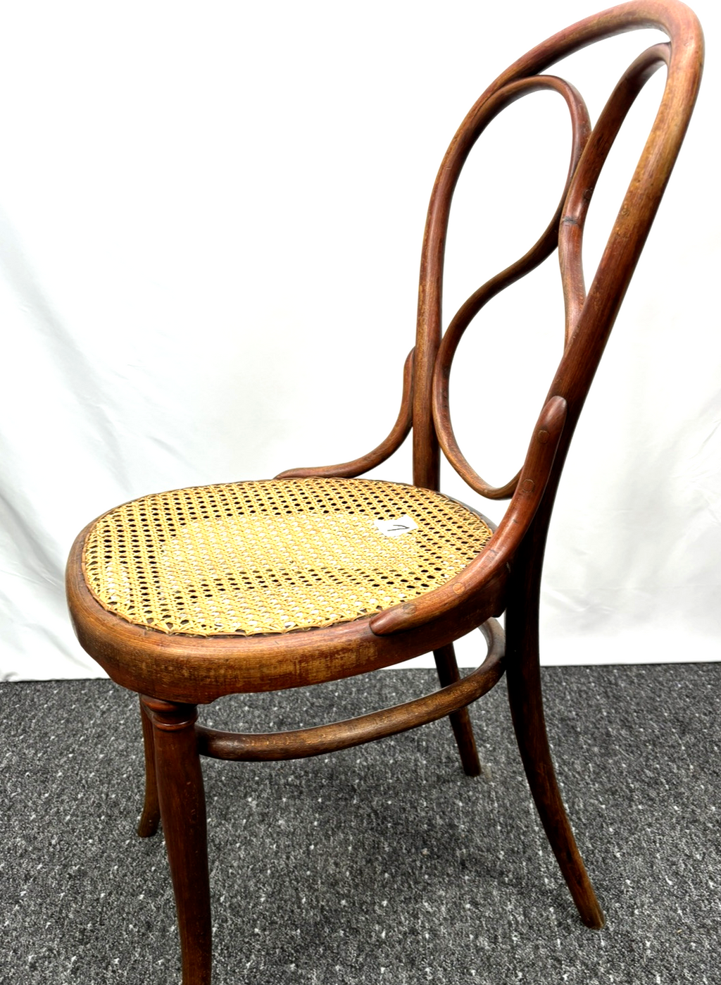 1 von 2 ORIGINAL THONET Nr. 1 ab 1850 Kaffeehausstuhl Sammlung Museum  Antik
