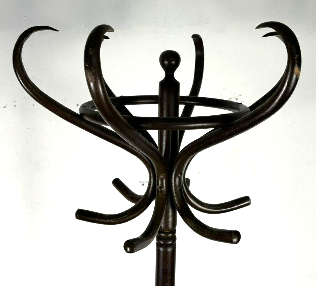 Garderobenständer Im Thonet Stil Eiche Vollholz ca. 200cm