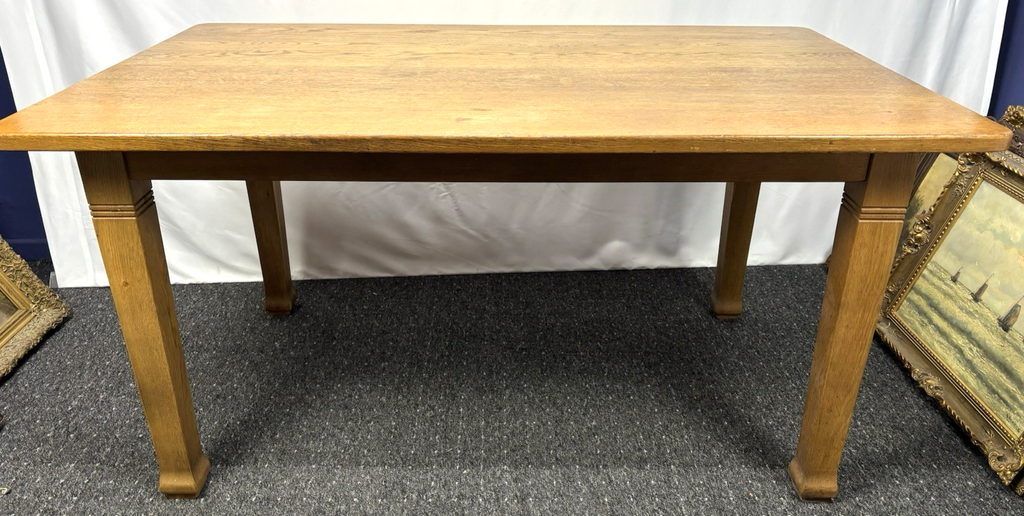 Tisch/ Stuhlset  mit 4 Stühlen Vintage Art Deco Holz