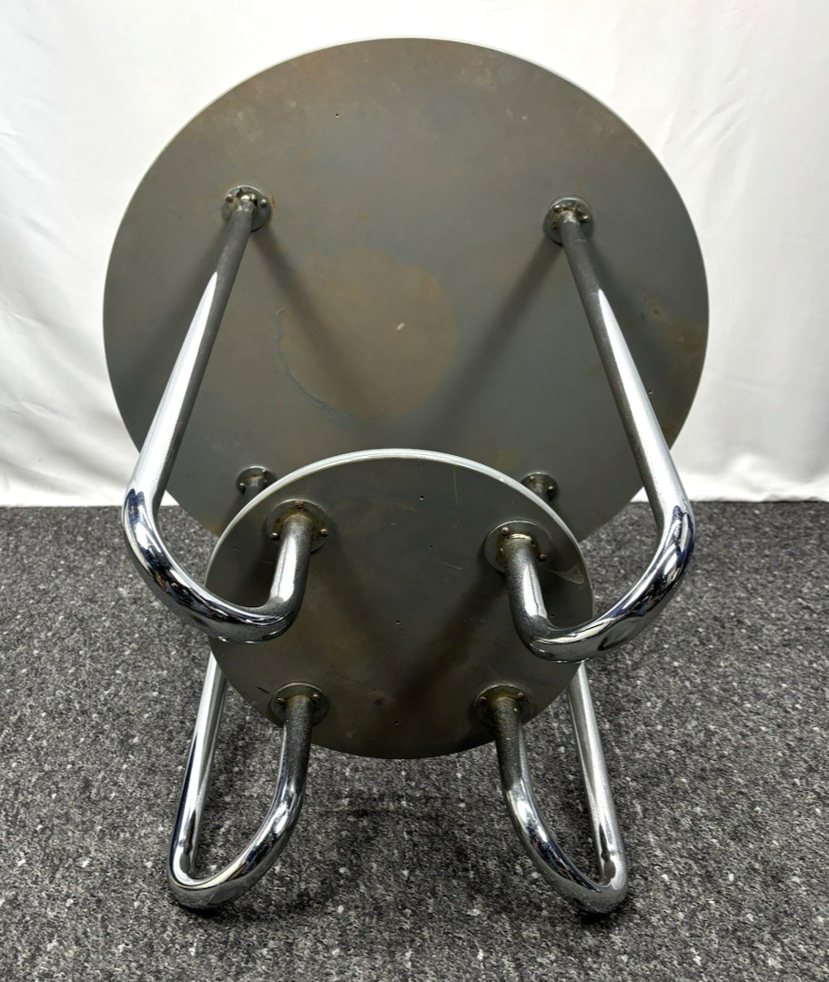 Tisch/ Stuhlset Marcel Breuer Stahlrohrmöbel Bauhaus Art Deco