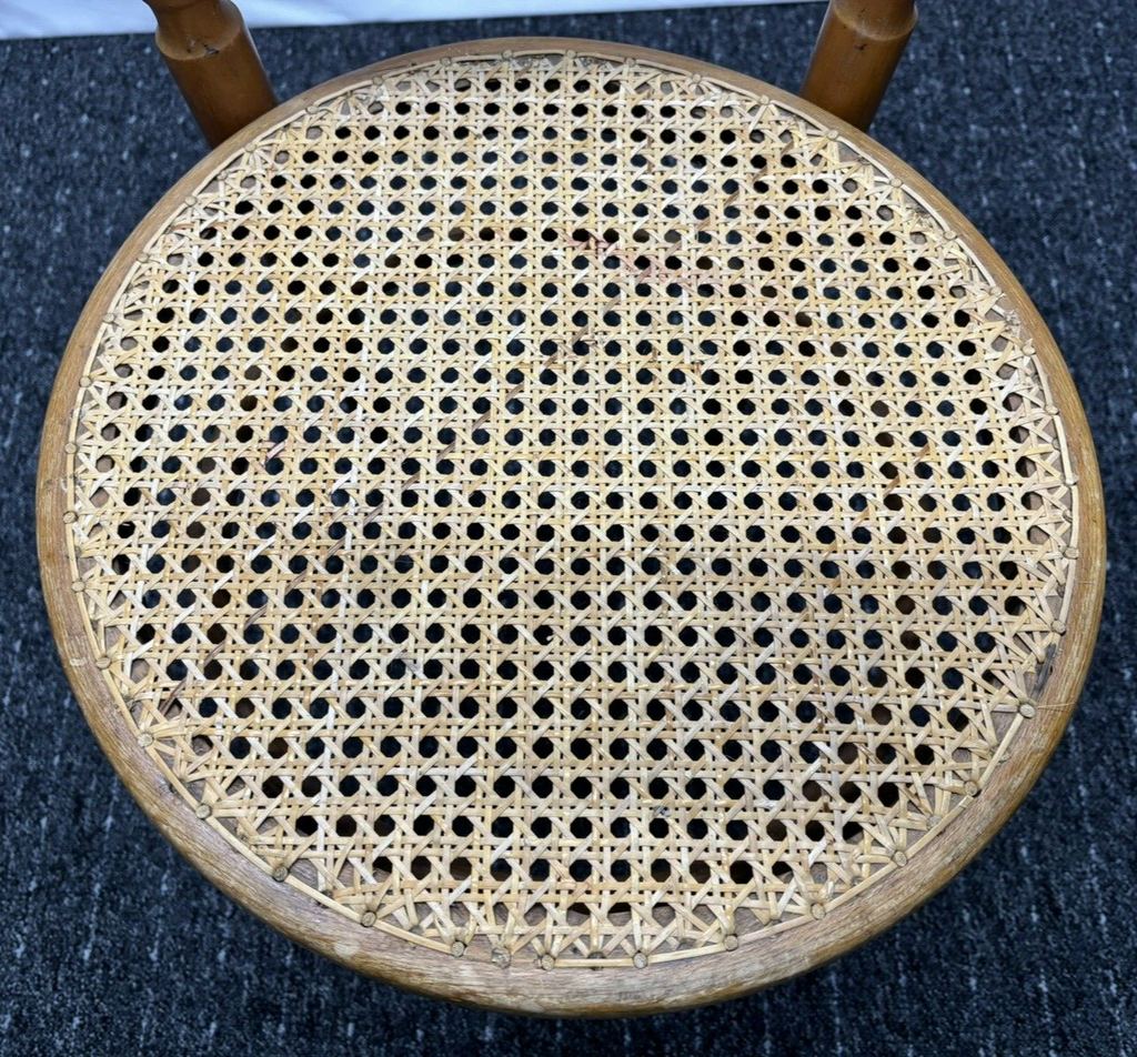 ORIGINAL Fischel Kaffeehaus Stuhl Wiener Geflecht Küche Esszimmer Art Deco Antik