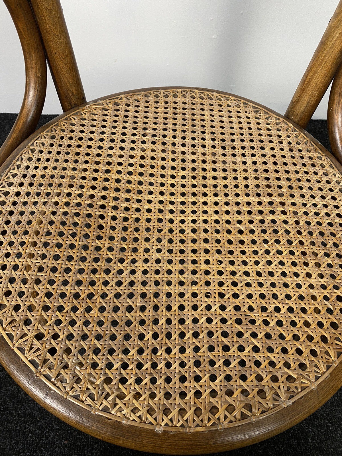 Armlehnstuhl Fischel im Thonet Stil Wiener Geflecht ArtDeco