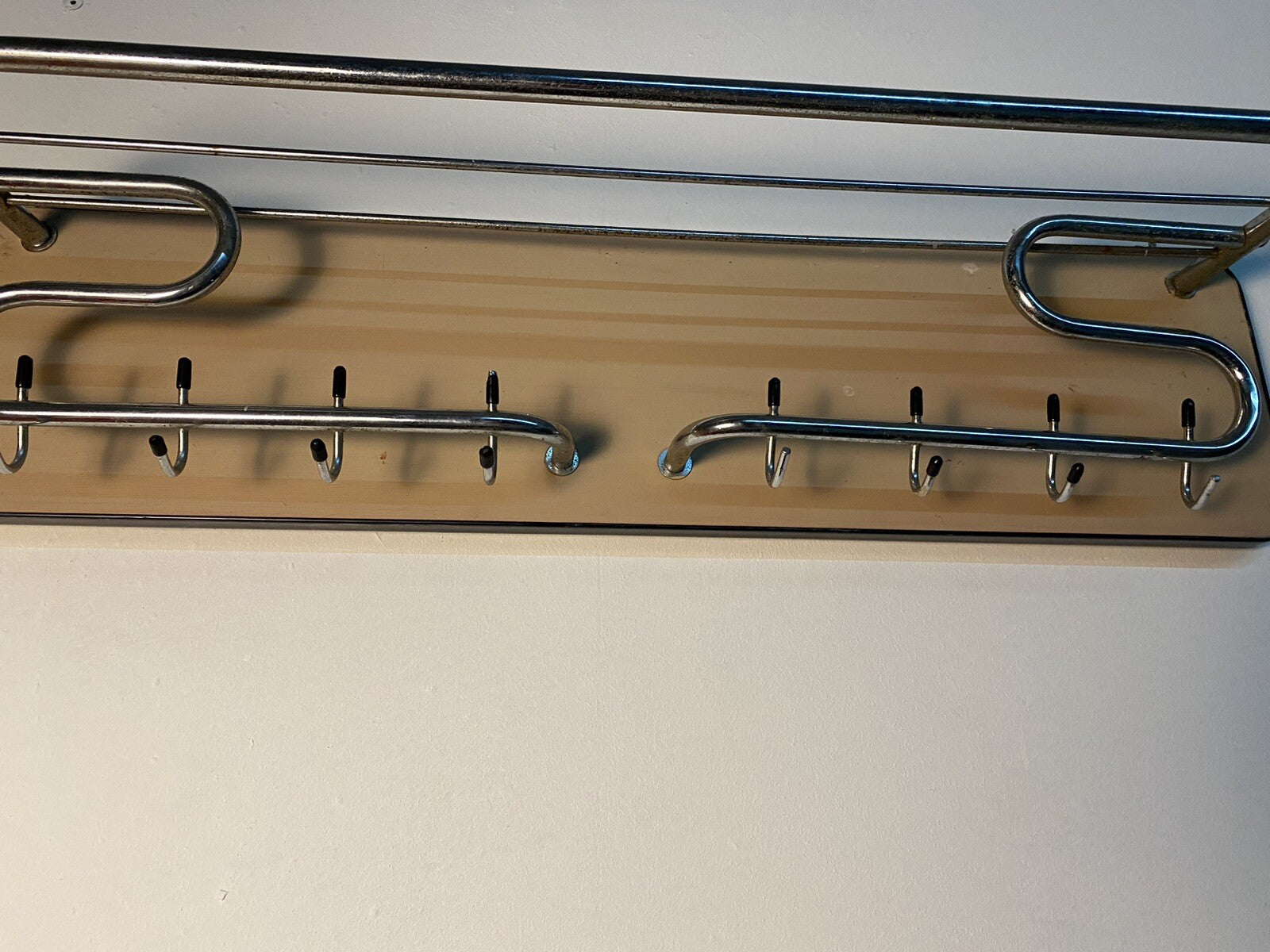 Wandgarderobe Garderobe Hutablage Stahlrohr Bauhaus