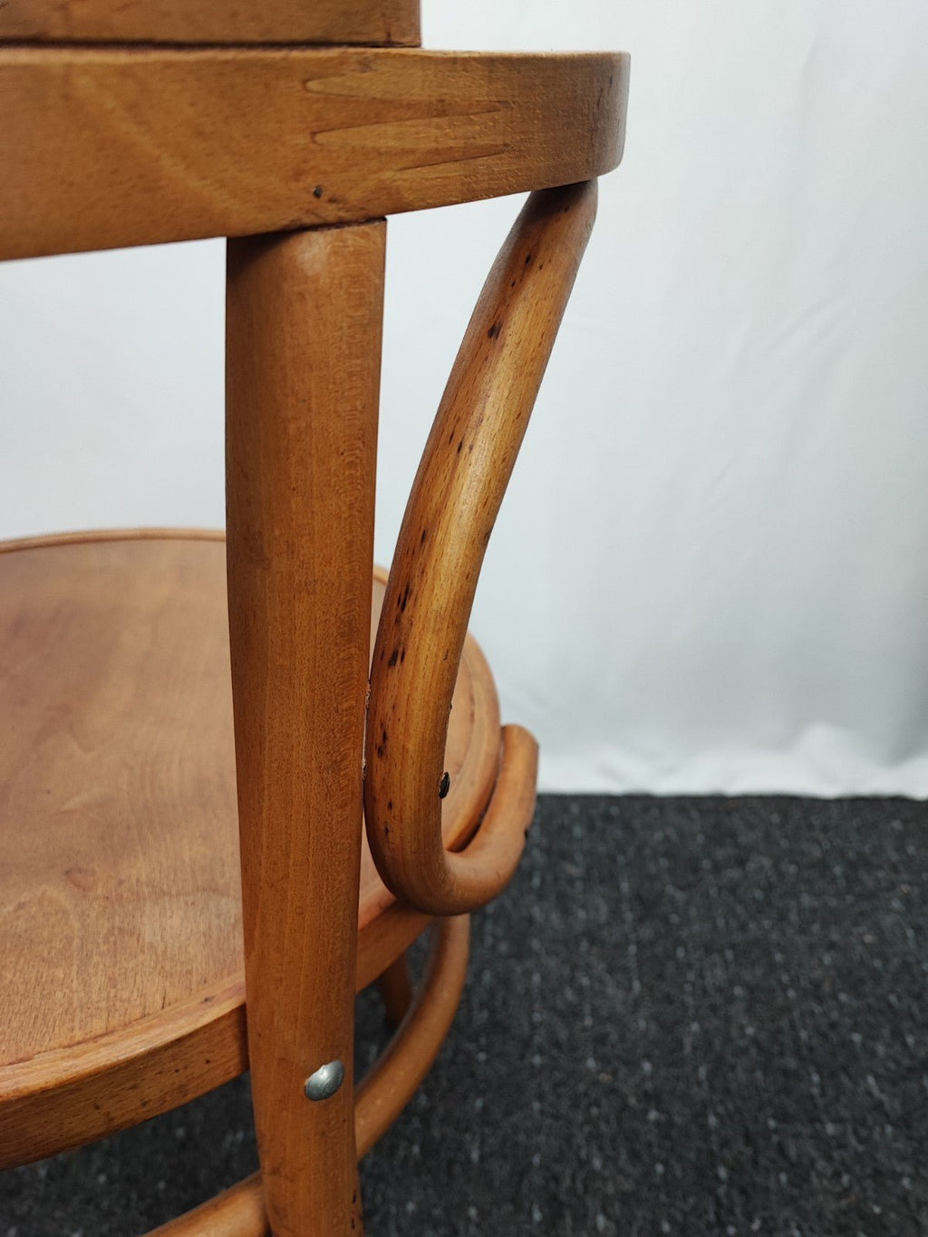 2x Bugholz Armlehnstuhl Paar Kaffeehausstuhl Thonet-Stil Vintage Buche - Wesel Antik Kunst Vintage