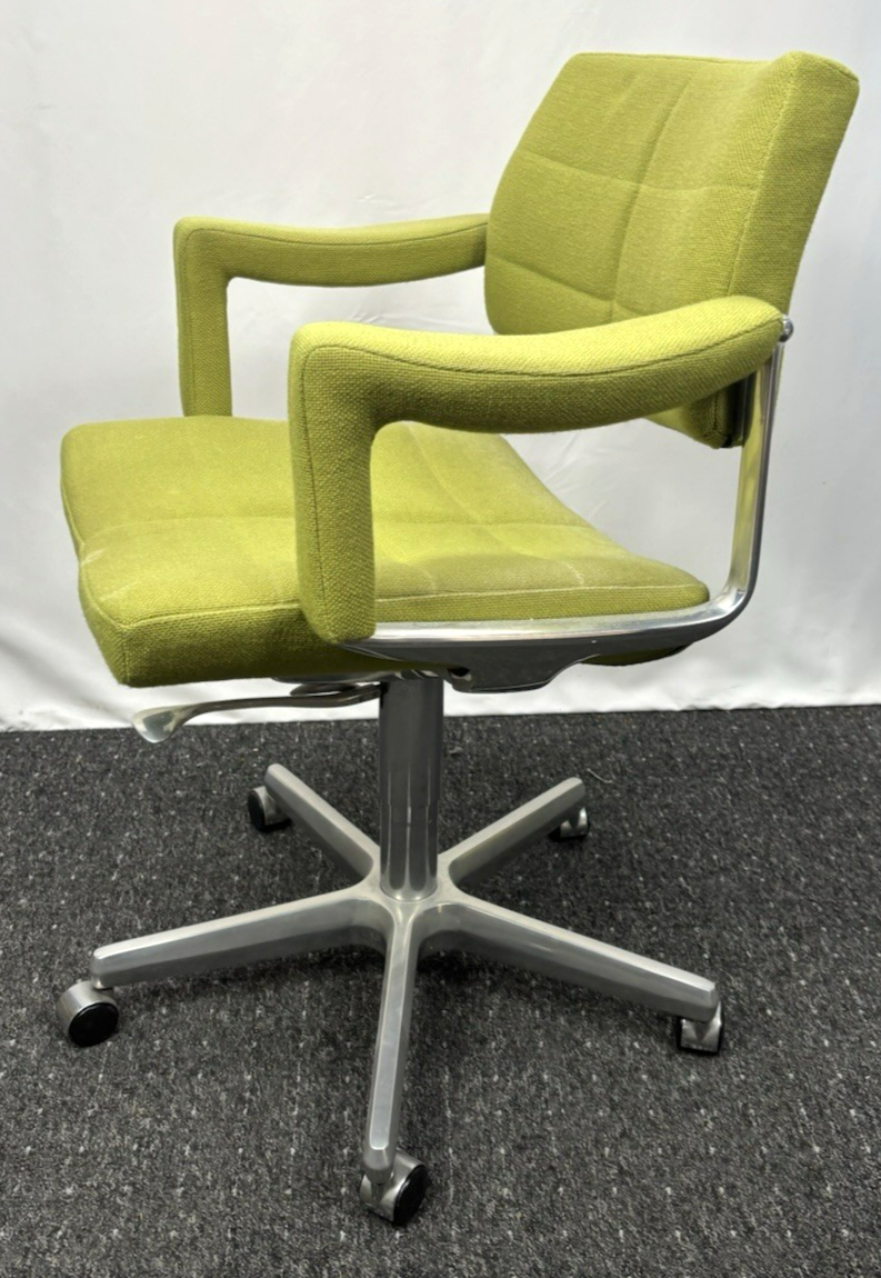 Bürostuhl Oswaldo Borsani for Tecno Edelstahl Vintage ca. 1970