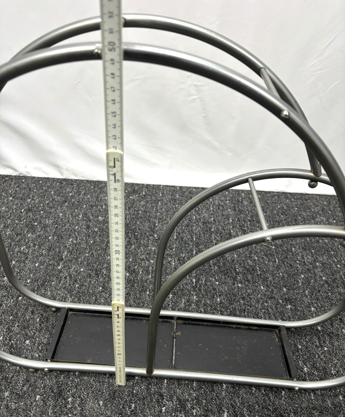 Schirmständer Bauhaus Vintage Art Deco Alu Stahlrohrmöbel