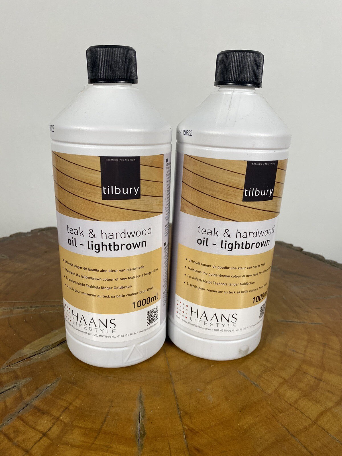 Teak Öl Hellbraun 1000ml Flasche Holz Möbel