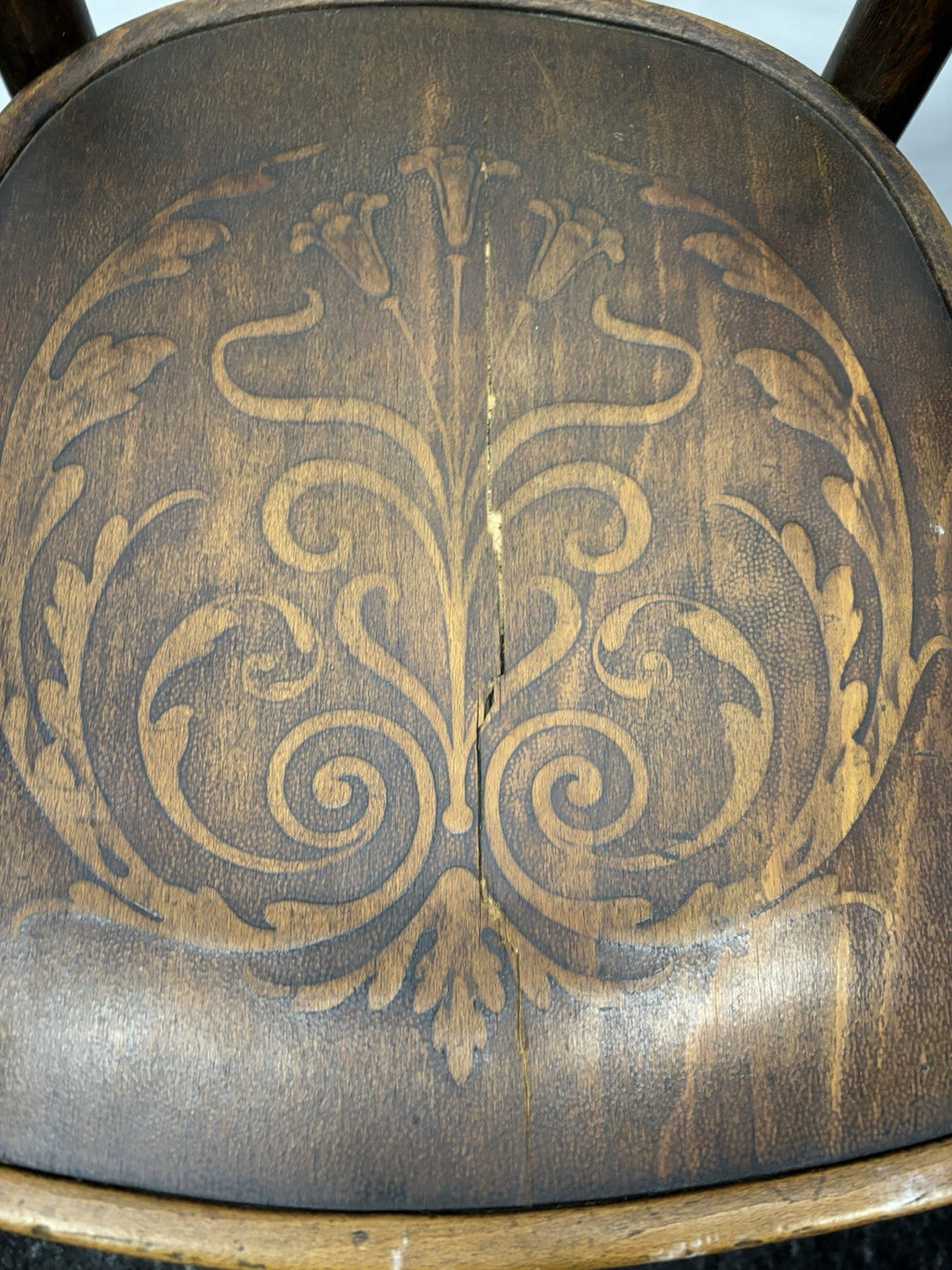 1 von 5 Mundus (ehem. Thonet) für Bastler Kaffeehausstuhl  Prägesitz Art Deco