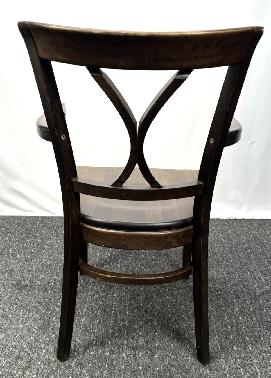 1 von 6 Holz Armlehnstuhl Vintage Stuhl Gastronomie Café Stil