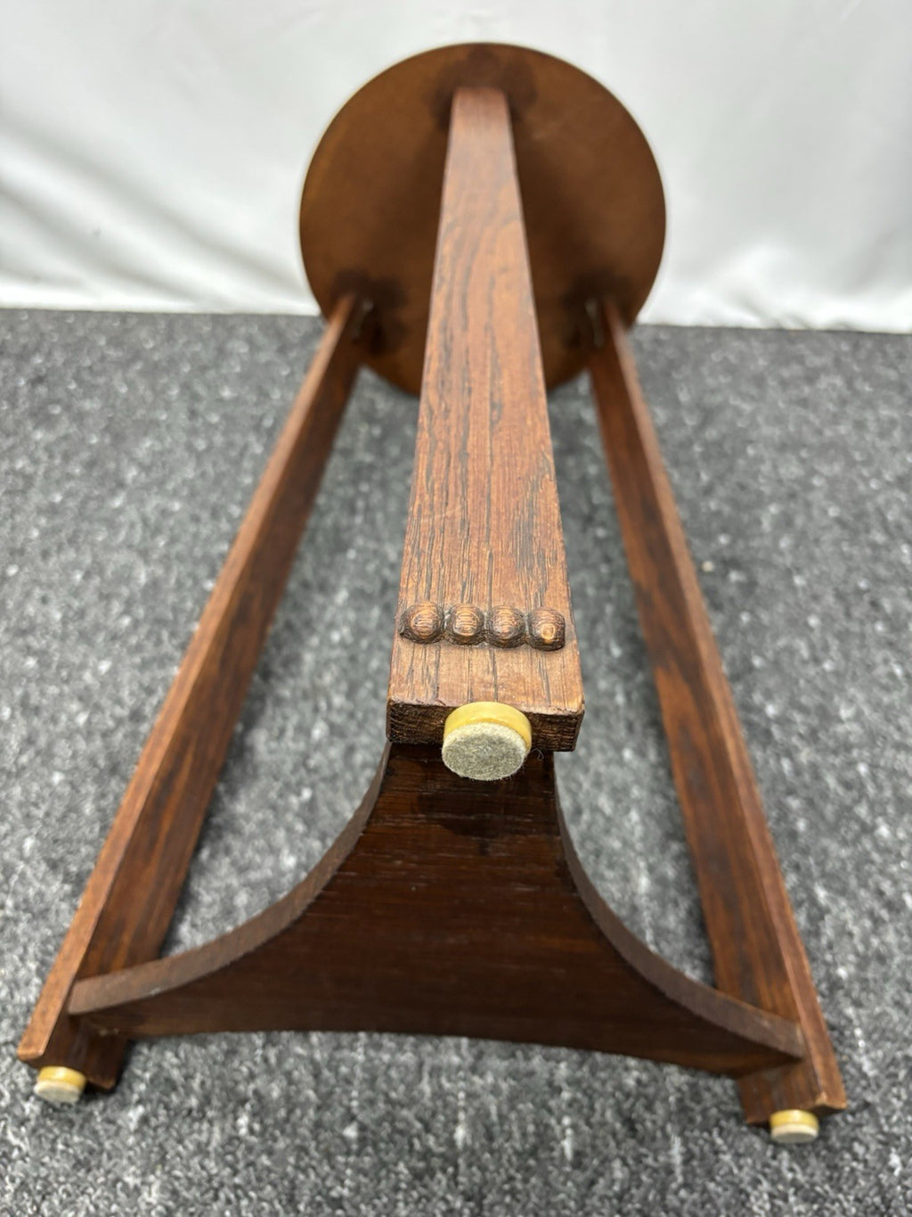 Blumentisch Blumensäule Massivholz Art Deco Antik ca. 68 cm