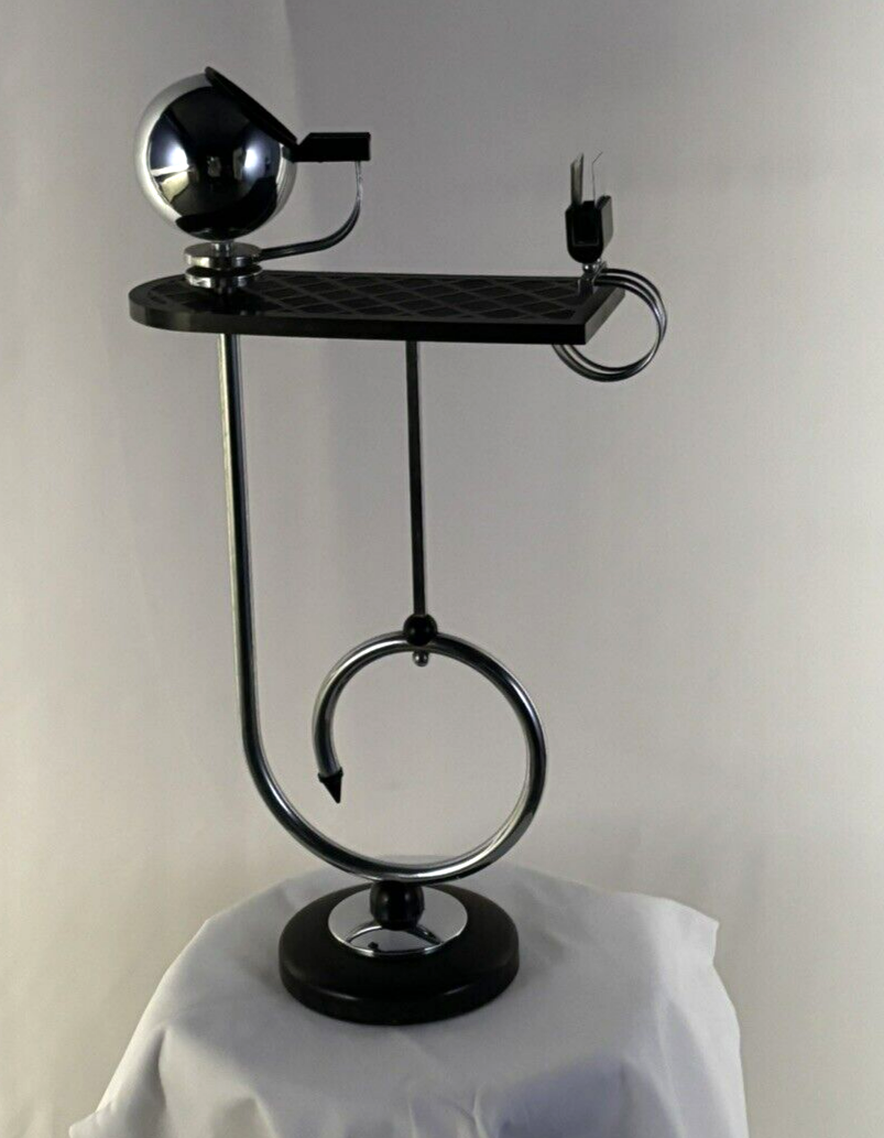 Standaschenbecher, Rauchertisch, Beistelltisch, Bauhaus, Stahlrohr, Art Deco