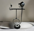 Rauchertisch Beistelltisch Stand Aschenbecher Stahlrohr Bauhaus Bakelit Chrom