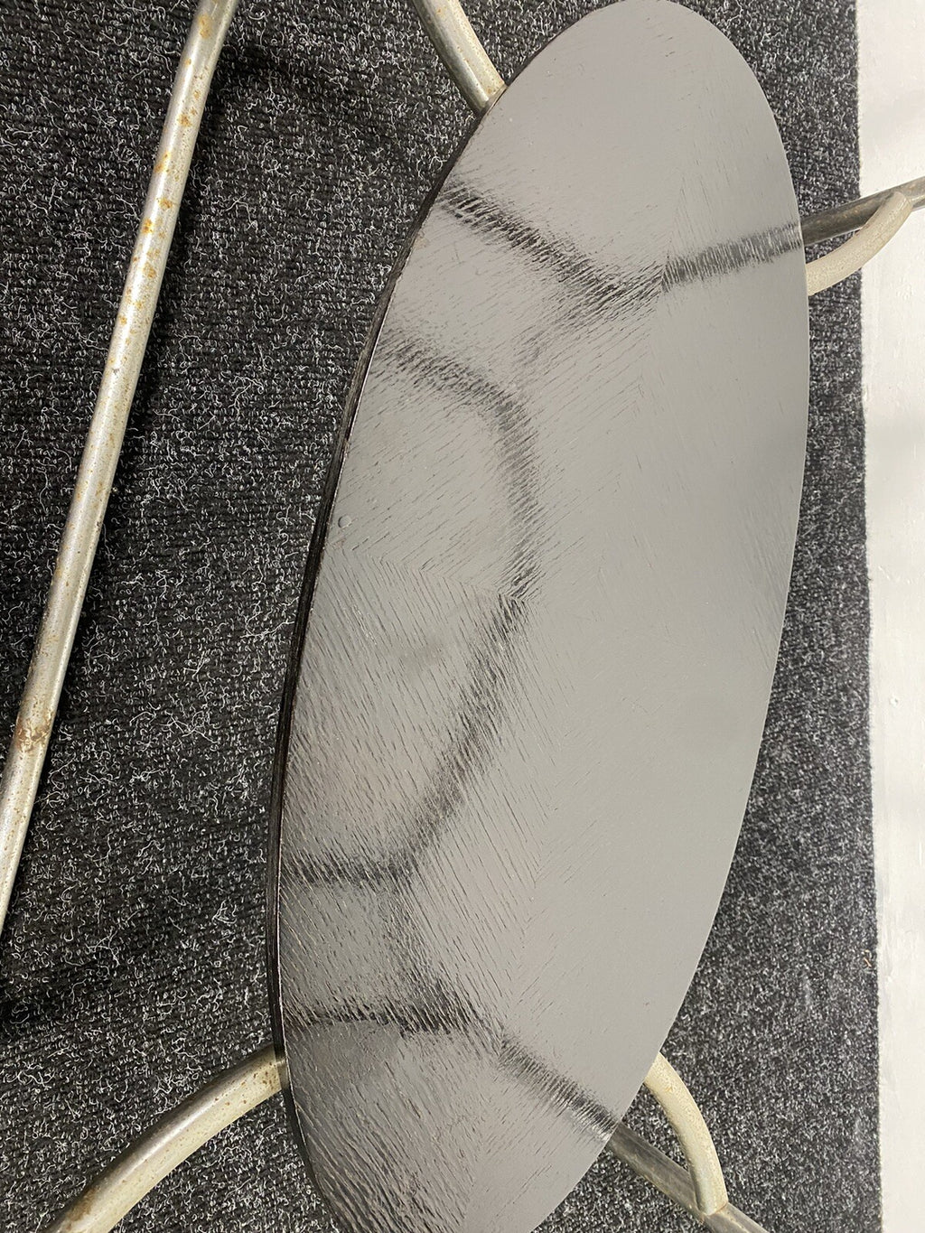 Bartisch Beistelltisch Stahlrohrmöbel Bauhaus Holz Glas