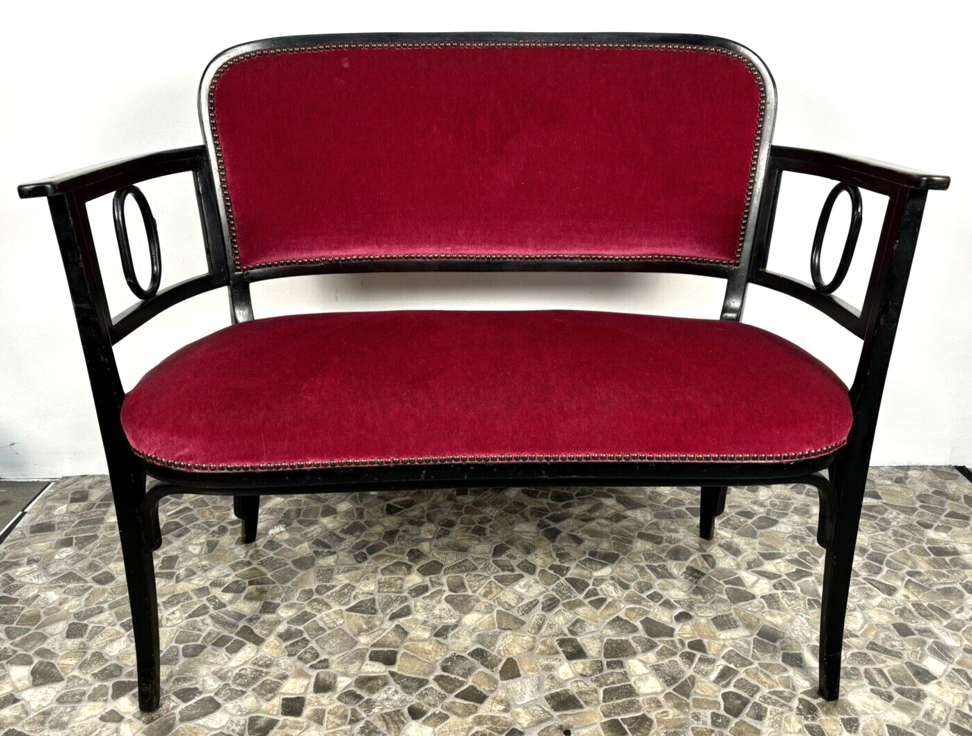 Thonet Sitzbank Kanapee Bugholz – Art Déco – original Gebrüder Thonet
