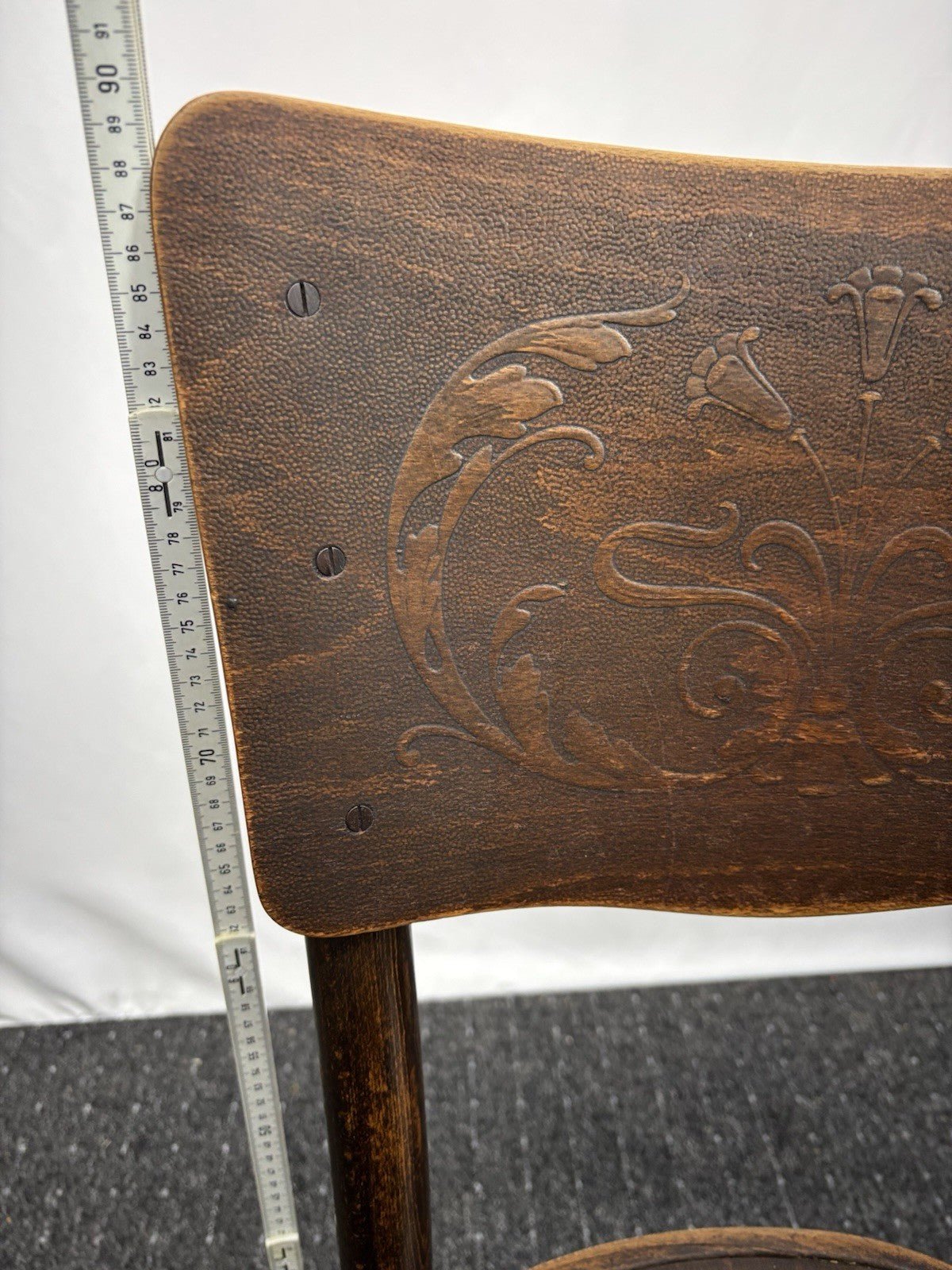 1 von 5 Mundus (ehem. Thonet) für Bastler Kaffeehausstuhl  Prägesitz Art Deco