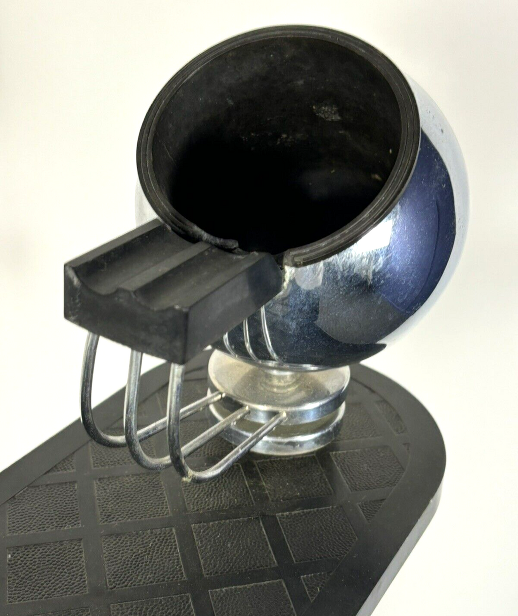 Standaschenbecher, Rauchertisch, Beistelltisch, Bauhaus, Stahlrohr, Art Deco