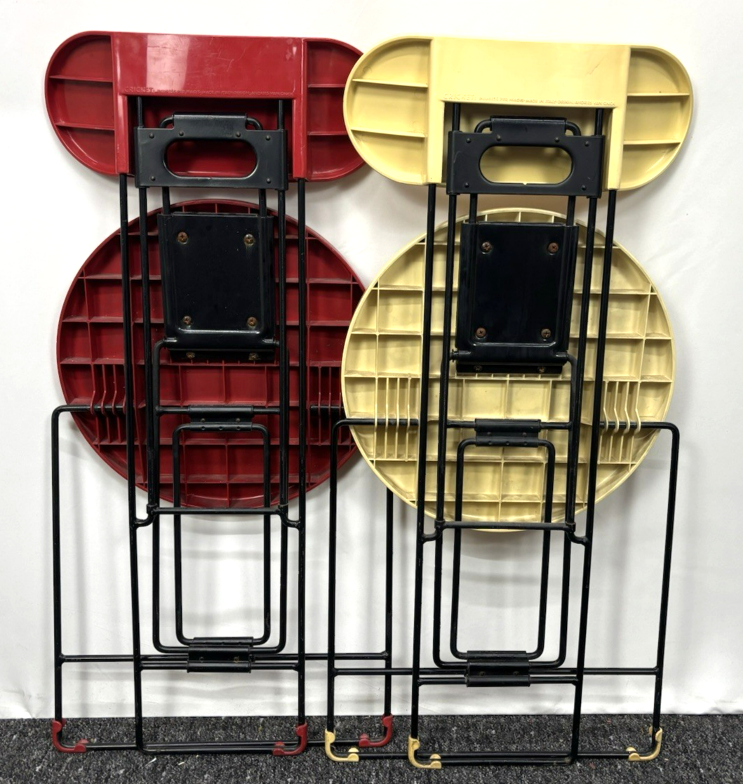 2x Klappstuhl  CRICKET di Magis Italien  Andries Van Onck 1984 Vintage Bauhaus