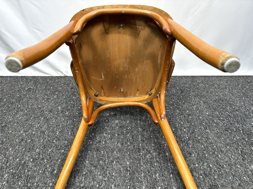 1 von 2 Armlehnstuhl Kaffeehaus Gropius Bugholz Art Deco Vintage