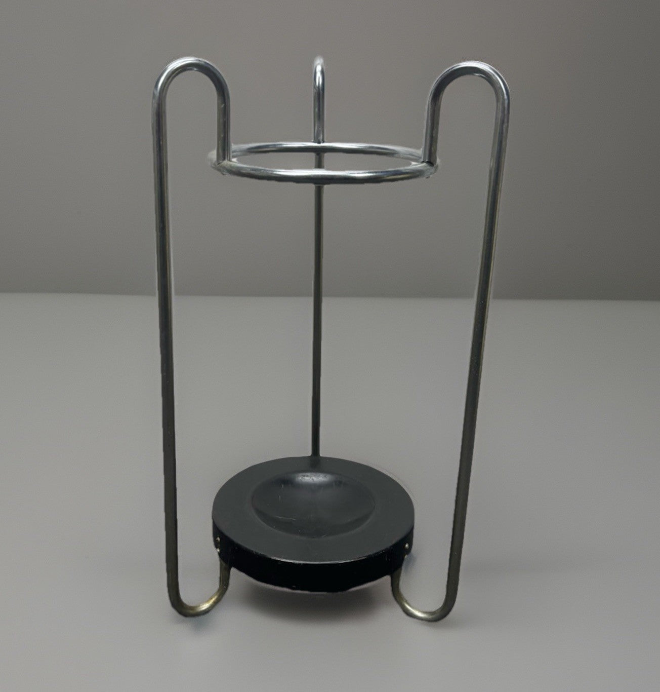 Schirmständer Stahlrohr Schlaufenfuß Bauhaus Art Deco