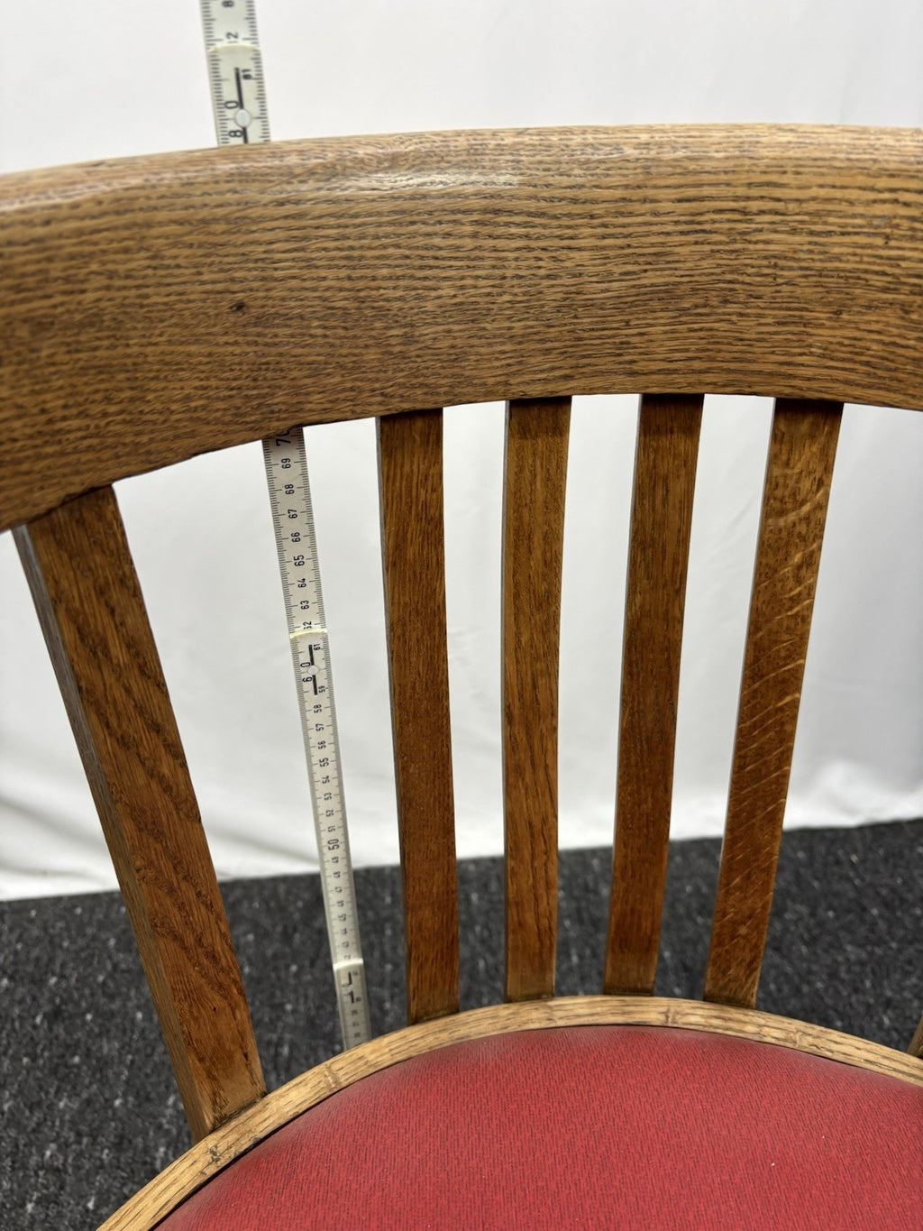 Gropius Armlehnstuhl Massivholz Art Deco Büro Schreibtisch 