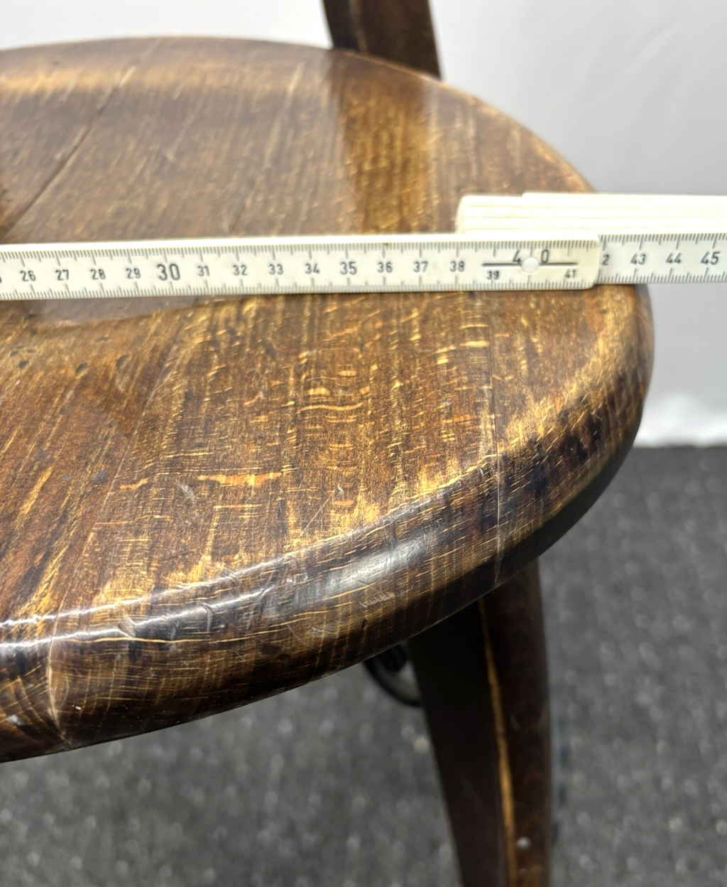 Barhocker Barstuhl Massivholz Vintage Art Deco Hochstuhl