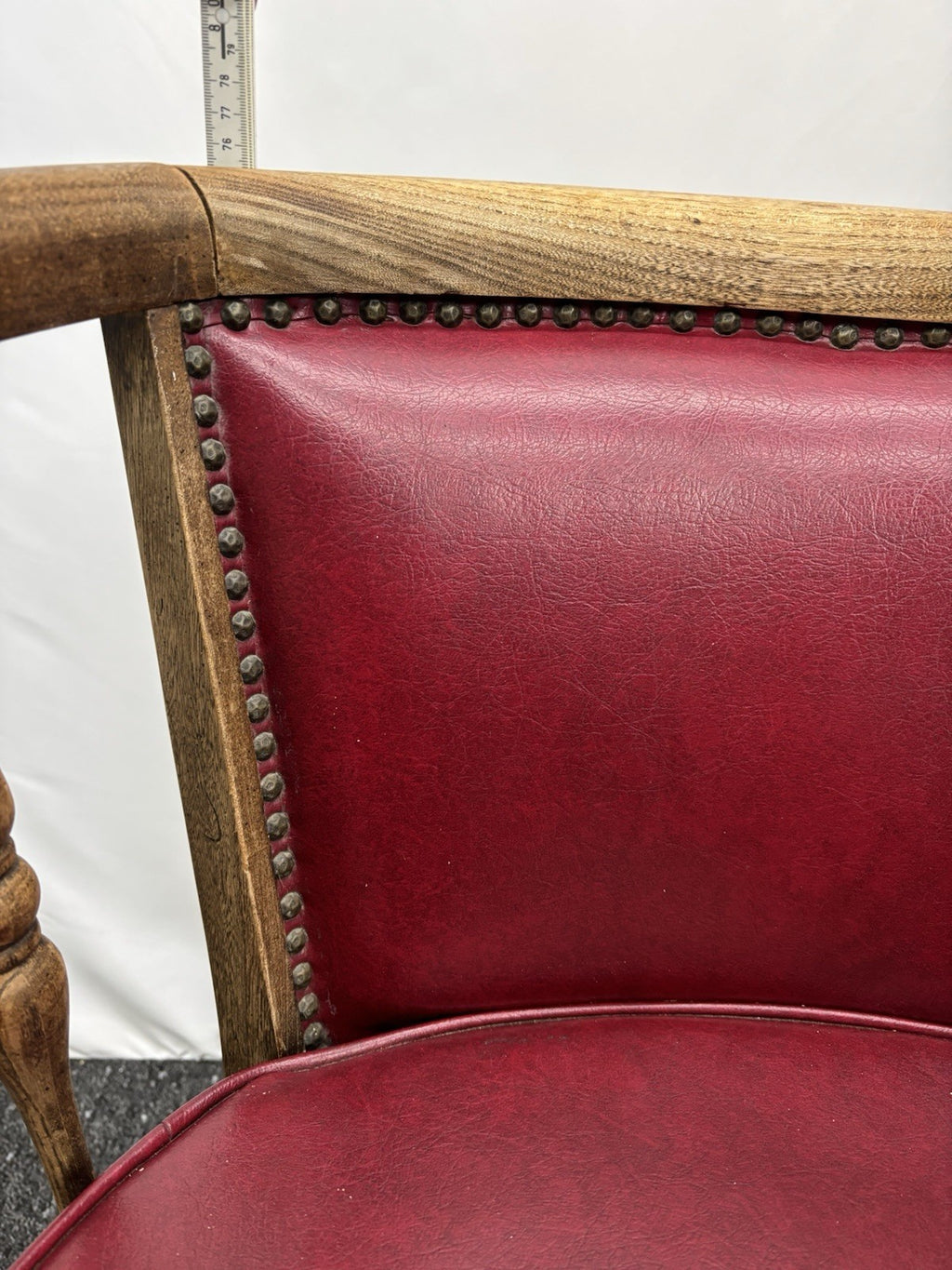 1 von 2 Gründerzeit Armlehnstuhl Art Deco Büro Massivholz Antik