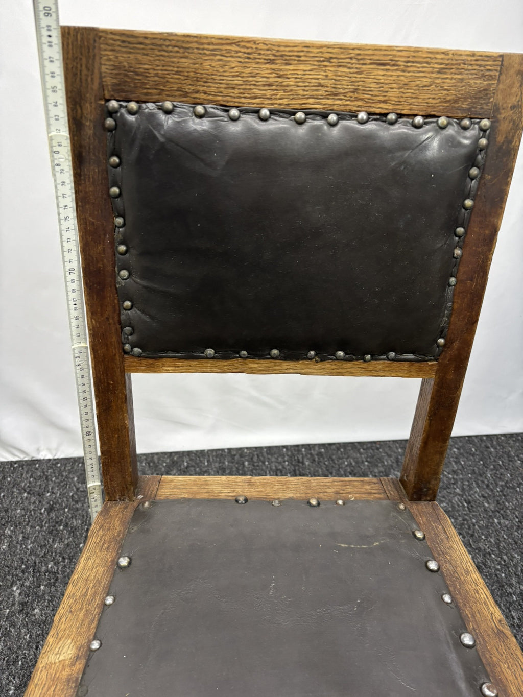 Kaffeehaus Stuhl Art Deco Leder an Bastler