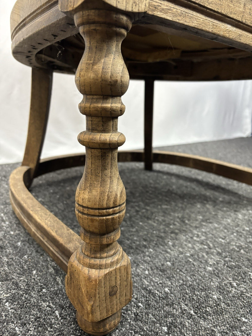 1 von 2 Gründerzeit Armlehnstuhl Art Deco Büro Massivholz Antik